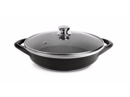 تصویر تابه گرانیت MGS طرح ایتالیا B دو دسته